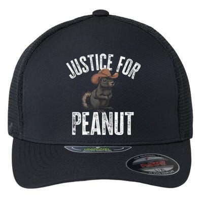 Justice For Peanut The Squirrel Peanut Squirrel Flexfit Unipanel Trucker Cap