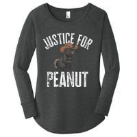 Justice For Peanut The Squirrel Peanut Squirrel Women's Perfect Tri Tunic Long Sleeve Shirt