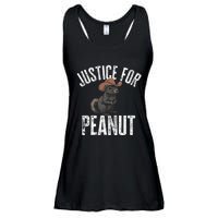 Justice For Peanut The Squirrel Peanut Squirrel Ladies Essential Flowy Tank