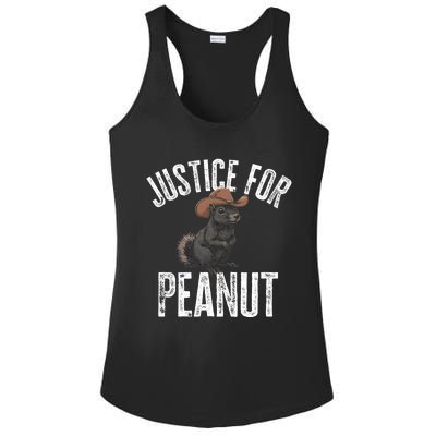 Justice For Peanut The Squirrel Peanut Squirrel Ladies PosiCharge Competitor Racerback Tank