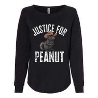 Justice For Peanut The Squirrel Peanut Squirrel Womens California Wash Sweatshirt