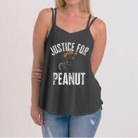 Justice For Peanut The Squirrel Peanut Squirrel Women's Strappy Tank