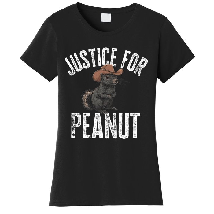 Justice For Peanut The Squirrel Peanut Squirrel Women's T-Shirt