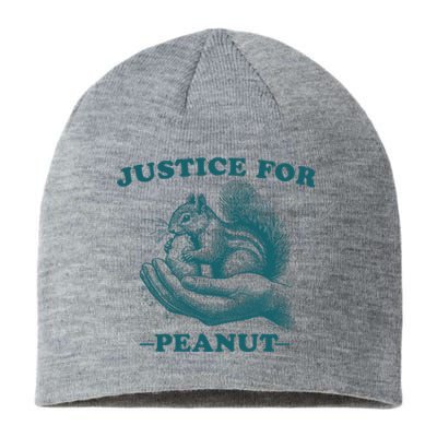 Justice For Peanut The Squirrel Peanut Squirrel Trending Sustainable Beanie