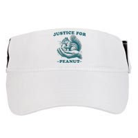 Justice For Peanut The Squirrel Peanut Squirrel Trending Adult Drive Performance Visor