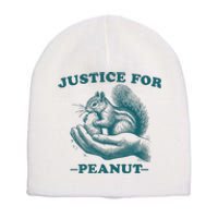 Justice For Peanut The Squirrel Peanut Squirrel Trending Short Acrylic Beanie