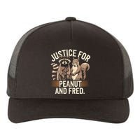 Justice For Peanut And Fred Peanut Squirrel Fred Raccoon Yupoong Adult 5-Panel Trucker Hat