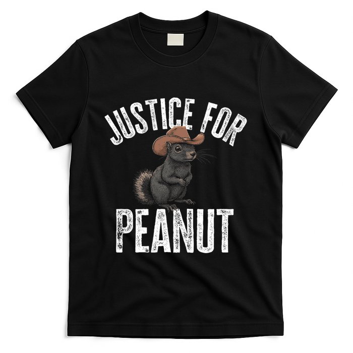Justice For Peanut The Squirrel Peanut Squirrel Design T-Shirt