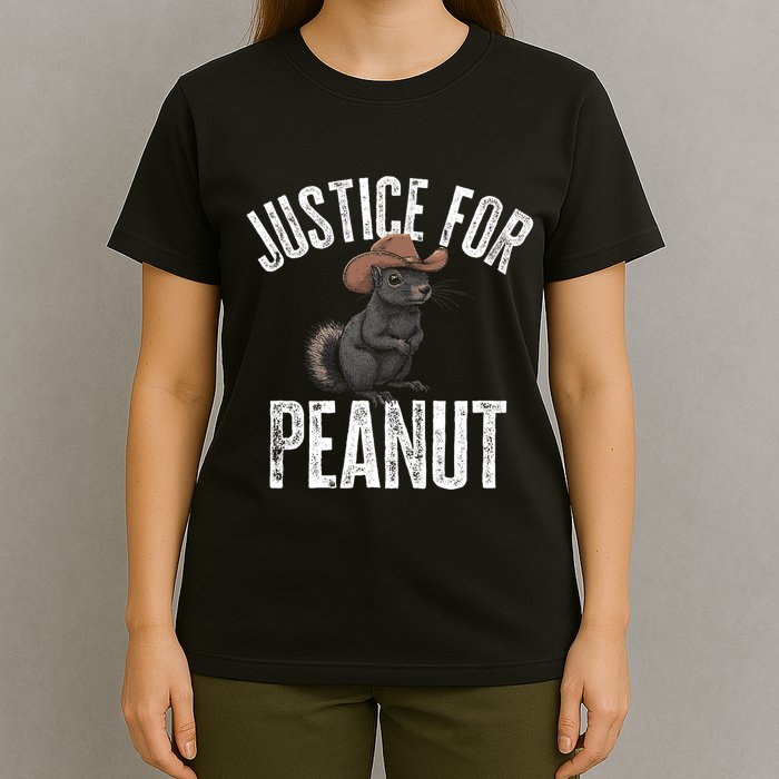 Justice For Peanut The Squirrel Peanut Squirrel Design T-Shirt