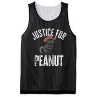 Justice For Peanut The Squirrel Peanut Squirrel Design Mesh Reversible Basketball Jersey Tank