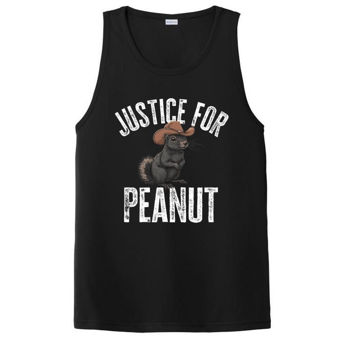 Justice For Peanut The Squirrel Peanut Squirrel Design PosiCharge Competitor Tank