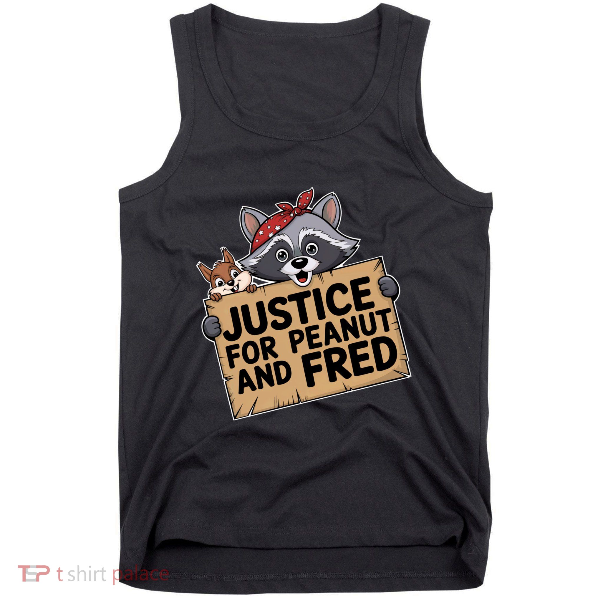 Justice For Peanut The Squirrel And Fred The Raccoon Tank Top