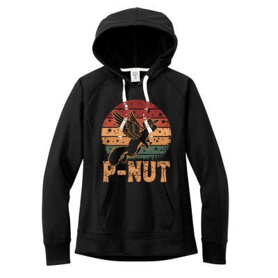 Justice For Peanut P’Nut Pnut Squirrel Lover Women's Fleece Hoodie