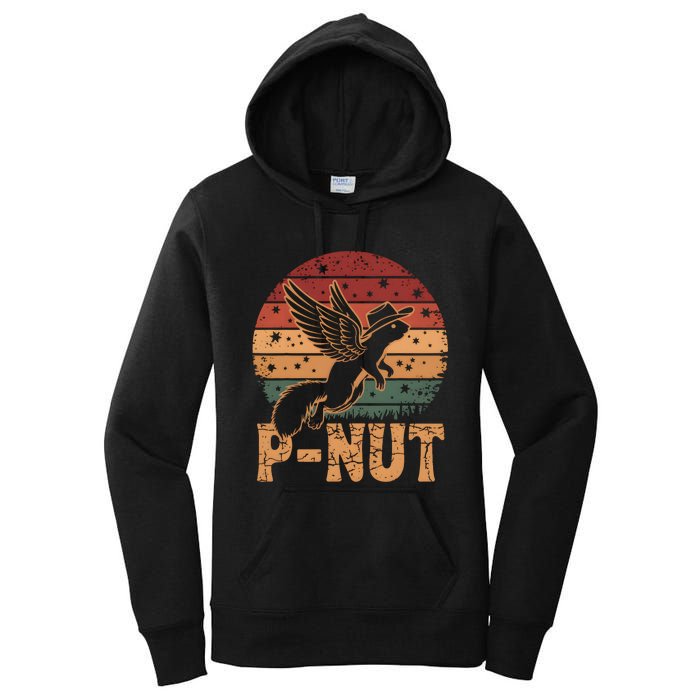 Justice For Peanut P’Nut Pnut Squirrel Lover Women's Pullover Hoodie