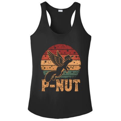 Justice For Peanut P’Nut Pnut Squirrel Lover Ladies PosiCharge Competitor Racerback Tank