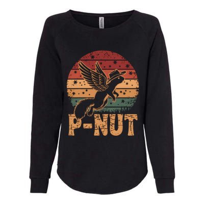 Justice For Peanut P’Nut Pnut Squirrel Lover Womens California Wash Sweatshirt