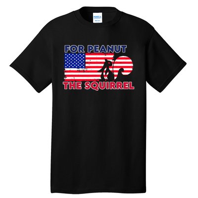 Justice For Peanut P’Nut Pnut Squirrel Trump 2024 Tall T-Shirt