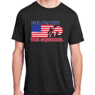 Justice For Peanut P’Nut Pnut Squirrel Trump 2024 Adult ChromaSoft Performance T-Shirt