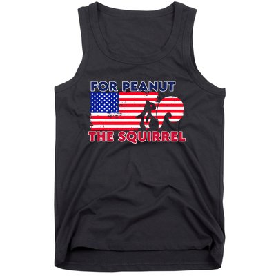 Justice For Peanut P’Nut Pnut Squirrel Trump 2024 Tank Top