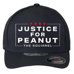 Justice For Peanut The Squirrel Peanut Squirrel Design Flexfit Unipanel Trucker Cap