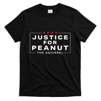 Justice For Peanut The Squirrel Peanut Squirrel Design T-Shirt