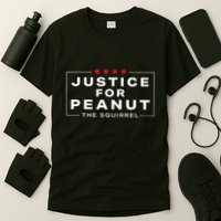 Justice For Peanut The Squirrel Peanut Squirrel Design T-Shirt