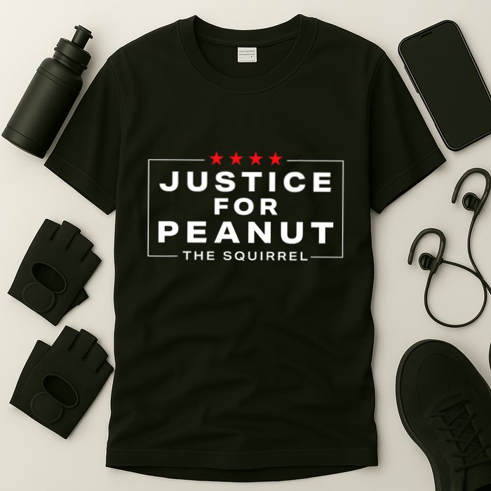 Justice For Peanut The Squirrel Peanut Squirrel Design T-Shirt