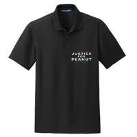 Justice For Peanut The Squirrel Peanut Squirrel Design Dry Zone Grid Polo