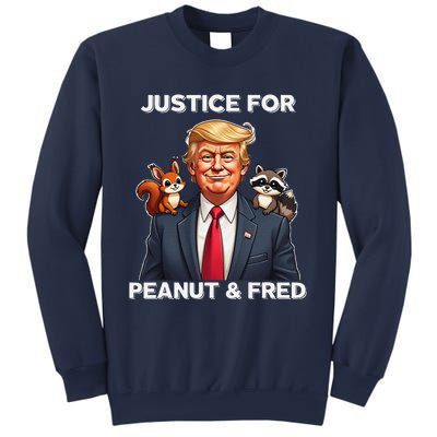 Justice For Peanut & Fred Funny Donald Trump Sweatshirt