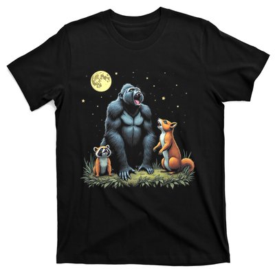 Justice For Peanut And Fred! Squirrel Raccoon Gorilla T-Shirt