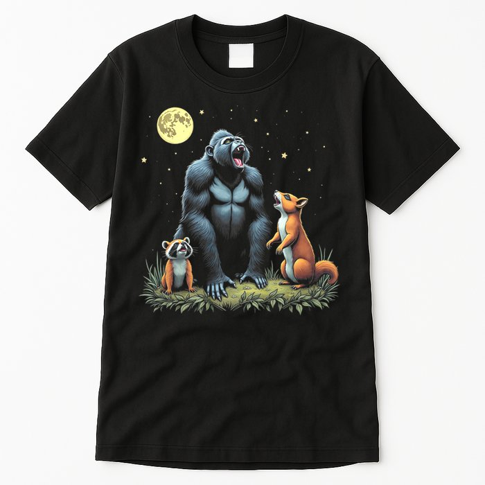 Justice For Peanut And Fred! Squirrel Raccoon Gorilla Tall T-Shirt