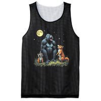 Justice For Peanut And Fred! Squirrel Raccoon Gorilla Mesh Reversible Basketball Jersey Tank