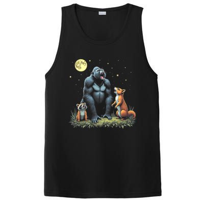 Justice For Peanut And Fred! Squirrel Raccoon Gorilla PosiCharge Competitor Tank