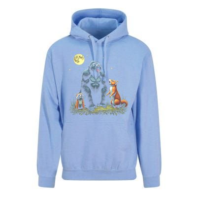 Justice For Peanut And Fred! Squirrel Raccoon Gorilla Unisex Surf Hoodie