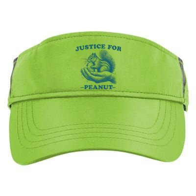 Justice For Peanut The Squirrel Peanut Squirrel Adult Drive Performance Visor