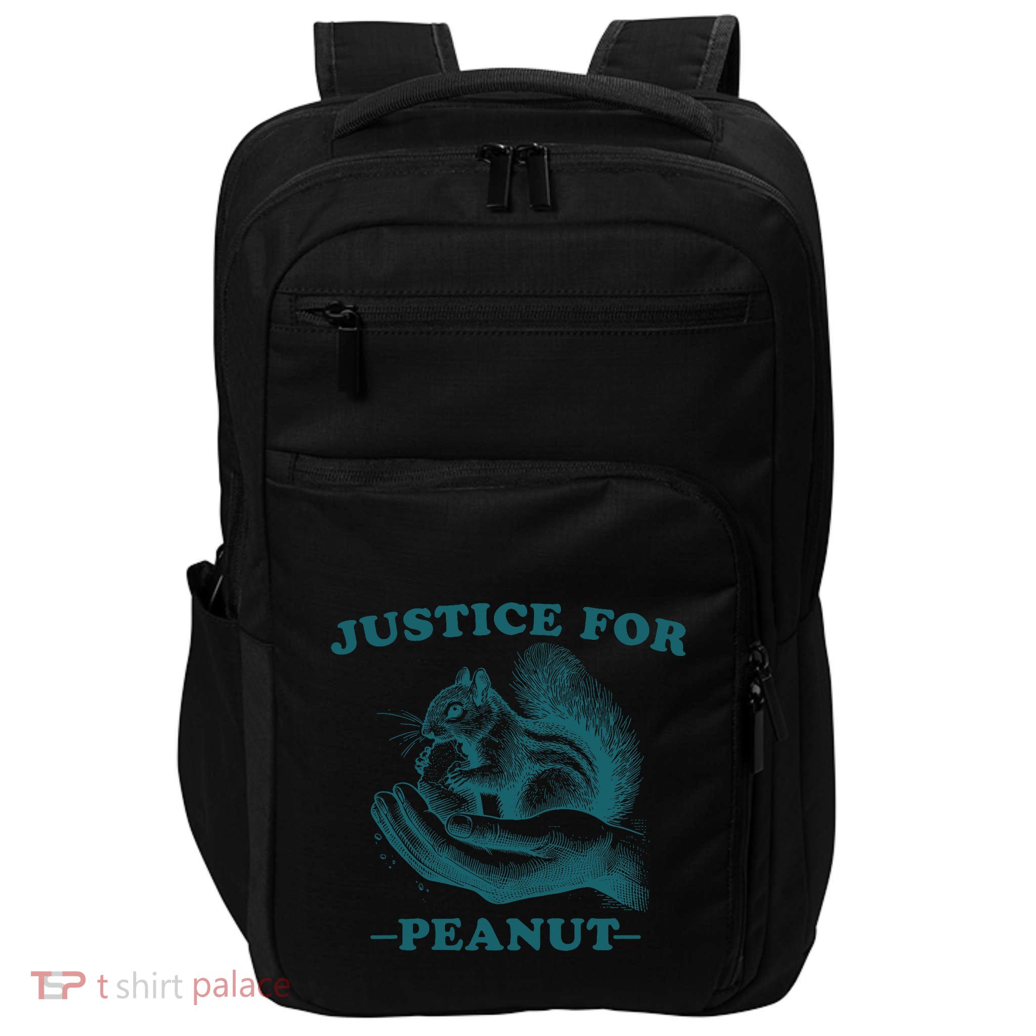 Justice For Peanut The Squirrel Peanut Squirrel Impact Tech Backpack