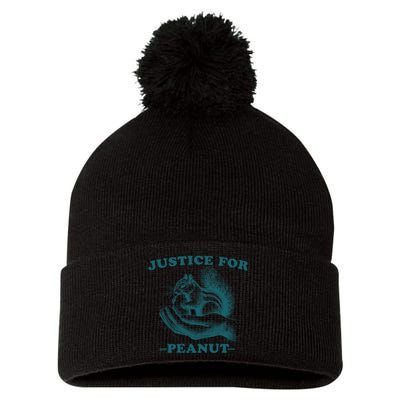 Justice For Peanut The Squirrel Peanut Squirrel Pom Pom 12in Knit Beanie