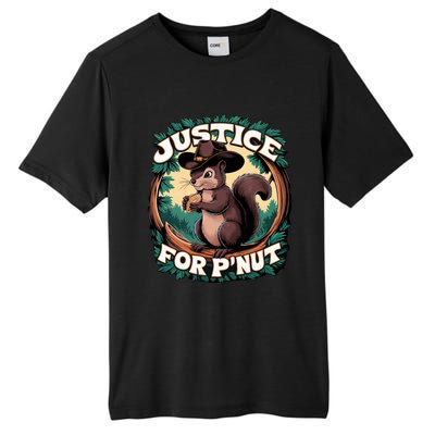 Justice For PNut Cute Peanut The Squirrel Cowboy Hat Tall Fusion ChromaSoft Performance T-Shirt