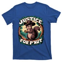 Justice For PNut Cute Peanut The Squirrel Cowboy Hat T-Shirt