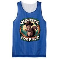 Justice For PNut Cute Peanut The Squirrel Cowboy Hat Mesh Reversible Basketball Jersey Tank