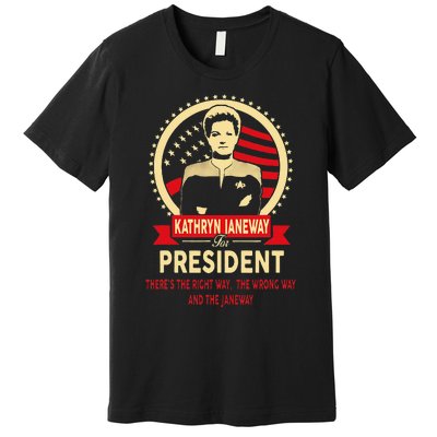 Janeway For President! Premium T-Shirt