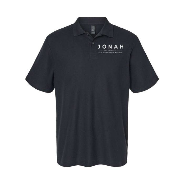 Jonah For President Softstyle Adult Sport Polo