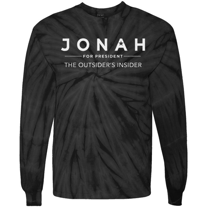 Jonah For President Tie-Dye Long Sleeve Shirt