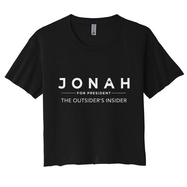 Jonah For President Crop Top