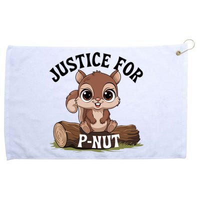 Justice For Pnut And Fred The Squirrel  Peanut Justice Grommeted Golf Towel