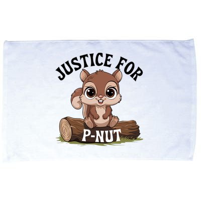 Justice For Pnut And Fred The Squirrel  Peanut Justice Microfiber Hand Towel