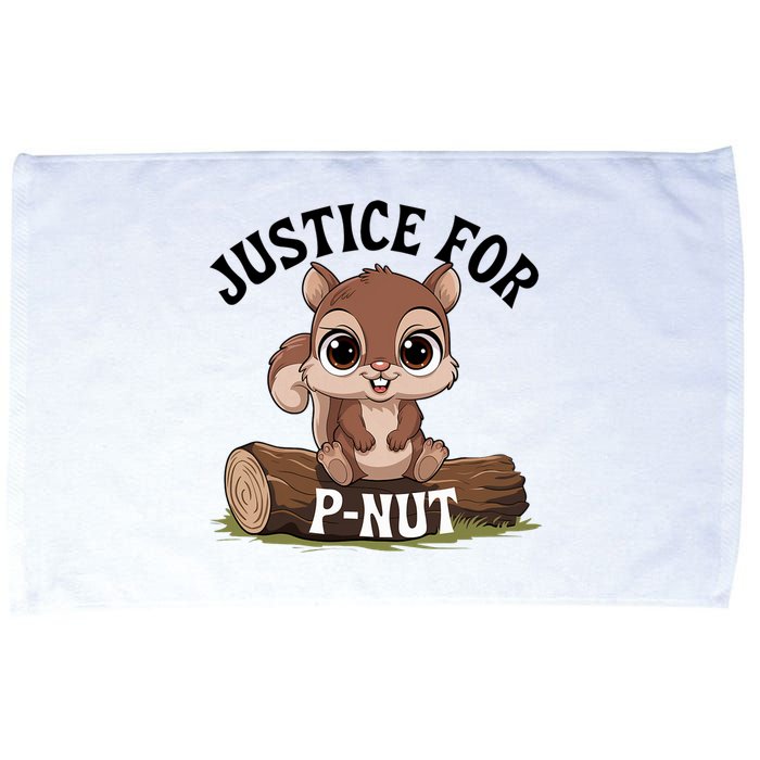 Justice For Pnut And Fred The Squirrel  Peanut Justice Microfiber Hand Towel