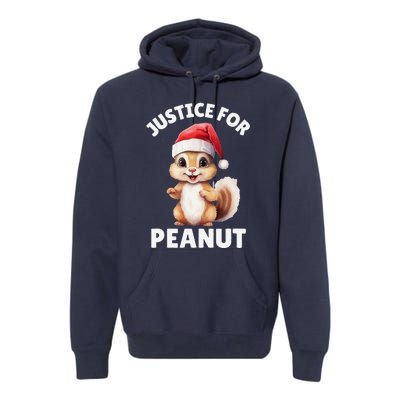 Justice For Peanut The Squirrel Justice For Fred The Raccoon Premium Hoodie