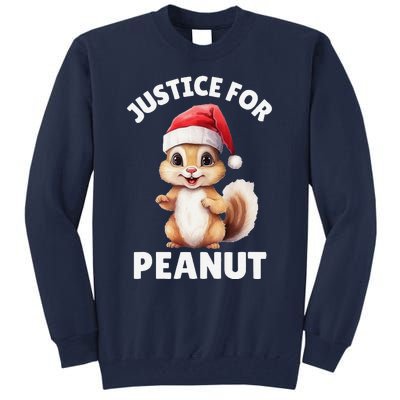 Justice For Peanut The Squirrel Justice For Fred The Raccoon Tall Sweatshirt