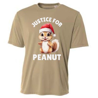 Justice For Peanut The Squirrel Justice For Fred The Raccoon Cooling Performance Crew T-Shirt